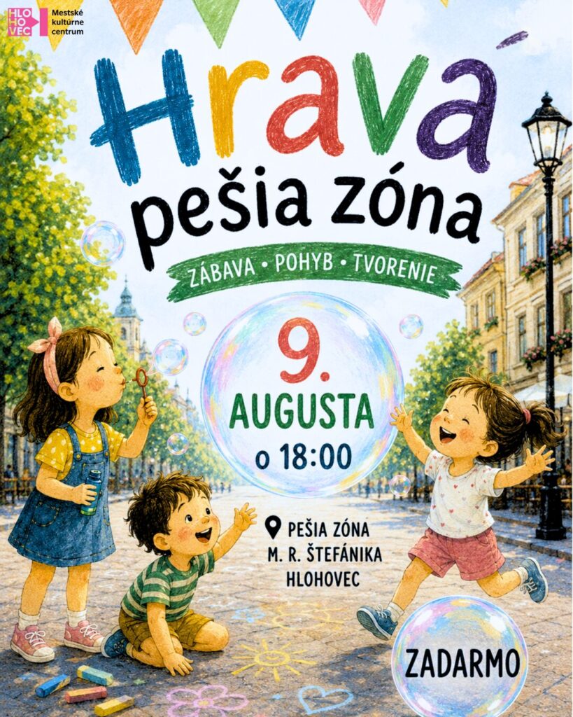 Plagát Hravá pešia zóna