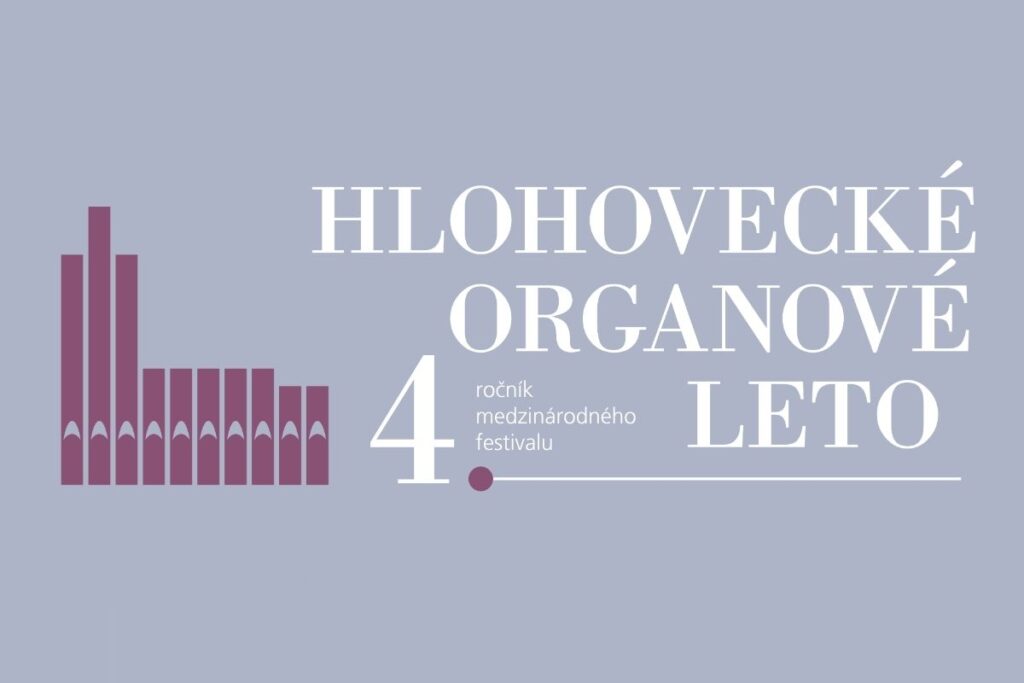 Dizajn plagátu Hlohoveckého organového leta