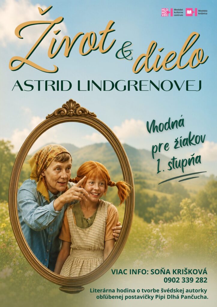 Plagát: Astrid Lindgrenová