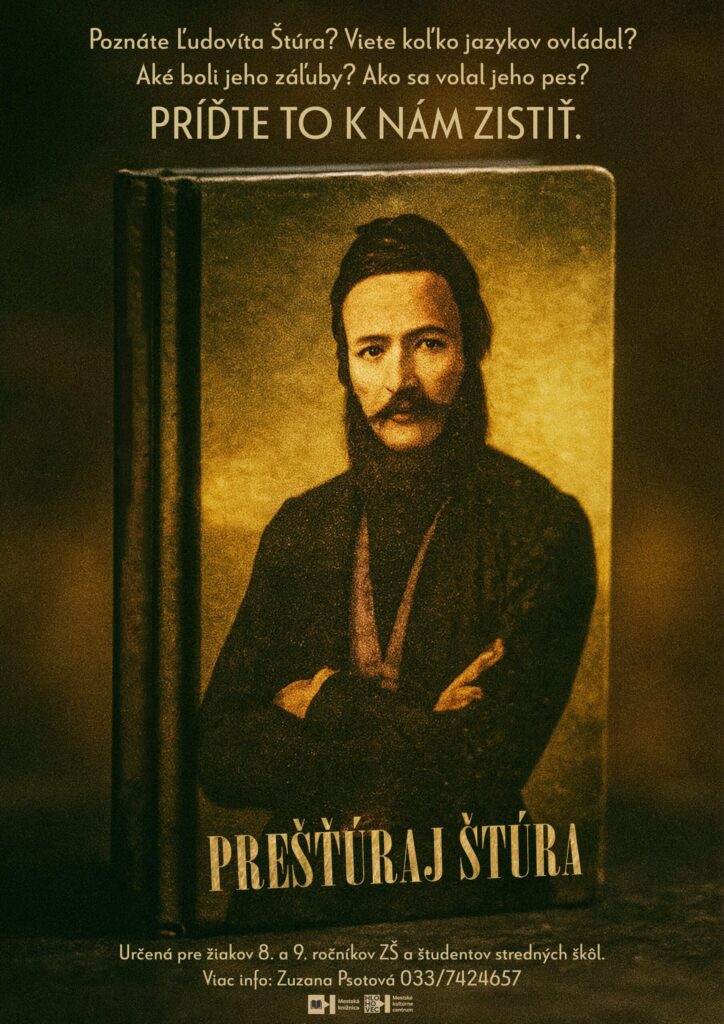 Plagát: Prešťúraj Štúra